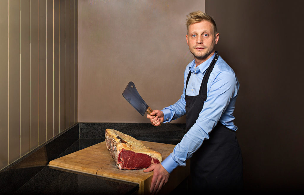Vakslager aan het werk bij Quetin
